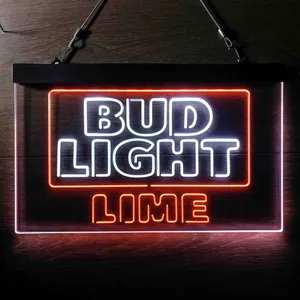 Bud Light Lime Logo Neon-Like LED Sign