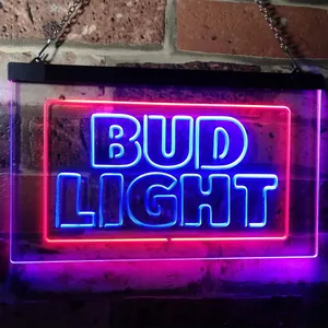 Bud Light Logo 2 Neon-Like LED Sign