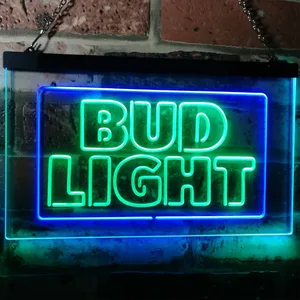 Bud Light Logo 2 Neon-Like LED Sign
