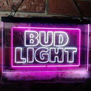 Bud Light Logo 2 Neon-Like LED Sign