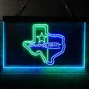 Bud Light Star Neon-Like LED Sign