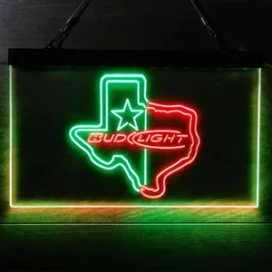 Bud Light Star Neon-Like LED Sign