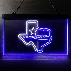 Bud Light Star Neon-Like LED Sign