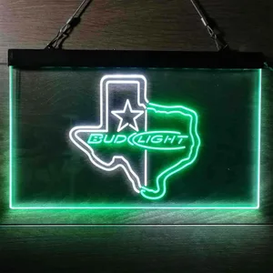 Bud Light Star Neon-Like LED Sign