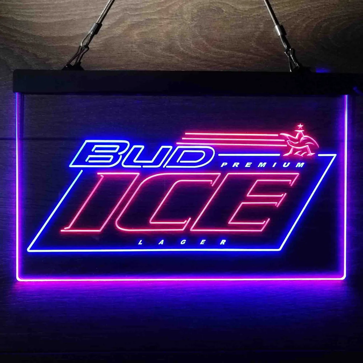 Bud Premium Ice Lager Neon-Like LED Sign