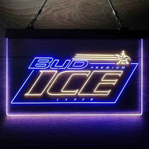 Bud Premium Ice Lager Neon-Like LED Sign