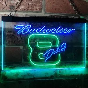 Budweiser 8 Dale Jr. Neon-Like LED Sign