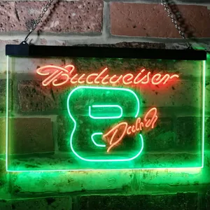 Budweiser 8 Dale Jr. Neon-Like LED Sign