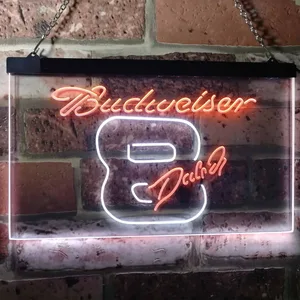 Budweiser 8 Dale Jr. Neon-Like LED Sign