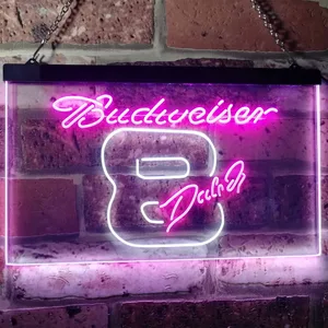 Budweiser 8 Dale Jr. Neon-Like LED Sign