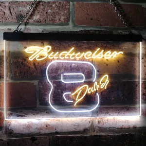 Budweiser 8 Dale Jr. Neon-Like LED Sign