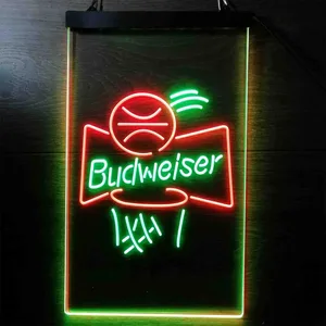 Budweiser Basketball Neon-Like LED Sign