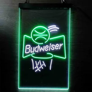 Budweiser Basketball Neon-Like LED Sign