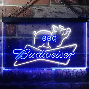 Budweiser BBQ Neon-Like LED Sign