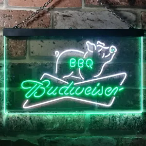 Budweiser BBQ Neon-Like LED Sign