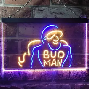 Budweiser Bud Man Neon-Like LED Sign