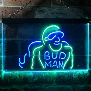 Budweiser Bud Man Neon-Like LED Sign