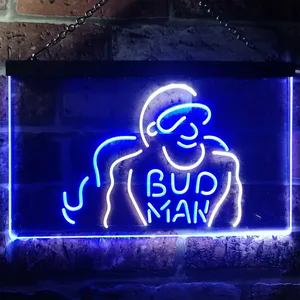 Budweiser Bud Man Neon-Like LED Sign