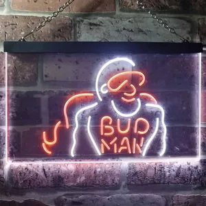 Budweiser Bud Man Neon-Like LED Sign