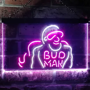Budweiser Bud Man Neon-Like LED Sign