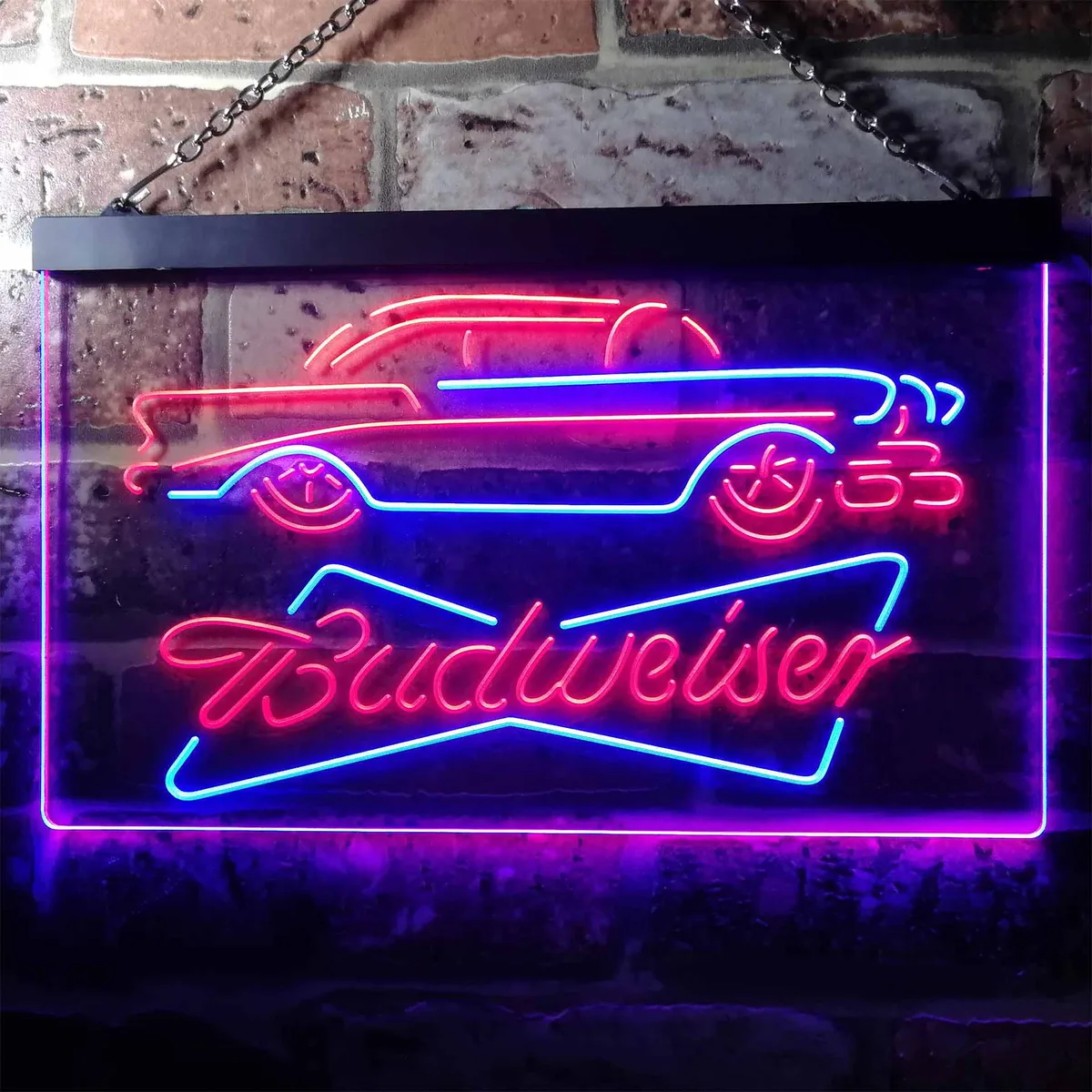 Budweiser Car Neon-Like LED Sign