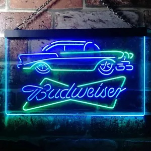 Budweiser Car Neon-Like LED Sign