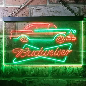 Budweiser Car Neon-Like LED Sign