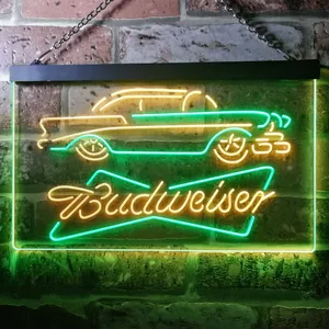 Budweiser Car Neon-Like LED Sign