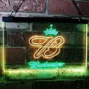 Budweiser Crowned B  Neon-Like LED Sign