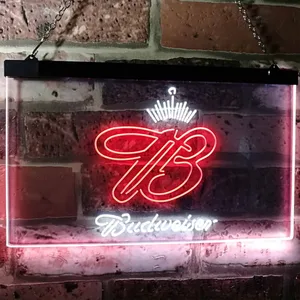 Budweiser Crowned B  Neon-Like LED Sign
