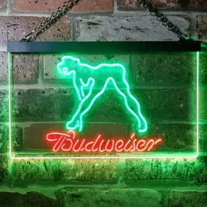 Budweiser Dancer Neon-Like LED Sign