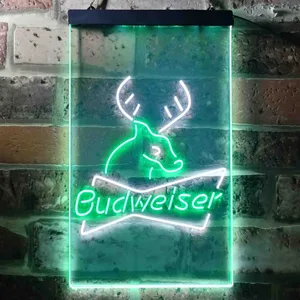 Budweiser Deer Neon-Like LED Sign