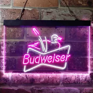 Budweiser Duck Neon-Like LED Sign