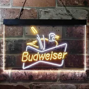 Budweiser Duck Neon-Like LED Sign
