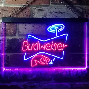 Budweiser Fishing Neon-Like LED Sign