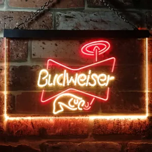 Budweiser Fishing Neon-Like LED Sign