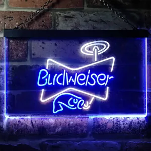Budweiser Fishing Neon-Like LED Sign