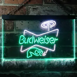 Budweiser Fishing Neon-Like LED Sign