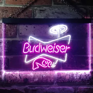 Budweiser Fishing Neon-Like LED Sign