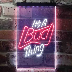 Budweiser It's A Bud Thing Neon-Like LED Sign