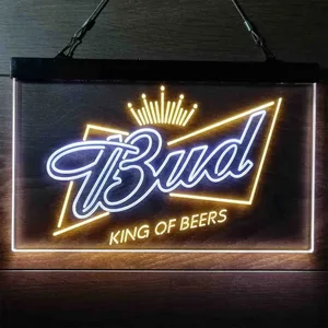 Budweiser King of Beers Neon-Like LED Sign