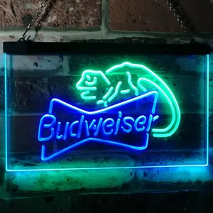 Budweiser Lizard Neon-Like LED Sign