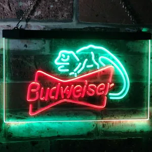 Budweiser Lizard Neon-Like LED Sign