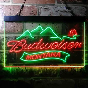 Budweiser Montana Neon-Like LED Sign