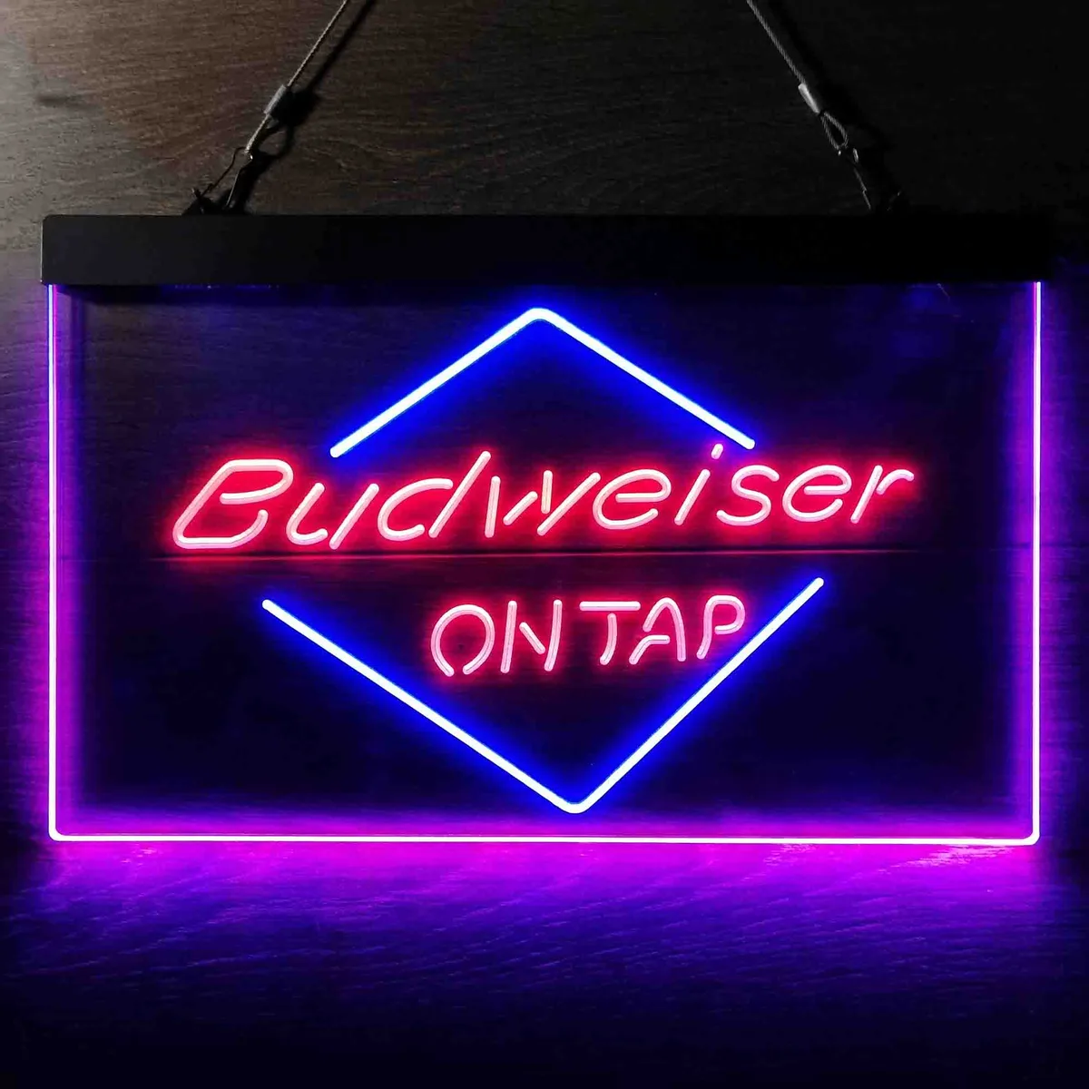 Budweiser On Tap Neon-Like LED Sign
