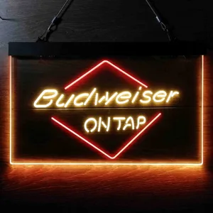 Budweiser On Tap Neon-Like LED Sign