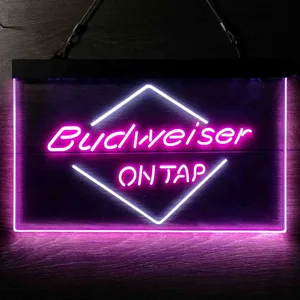 Budweiser On Tap Neon-Like LED Sign