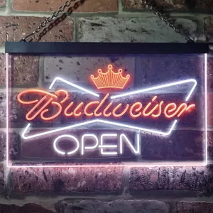 Budweiser Open Store Neon-Like LED Sign