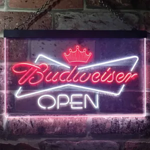 Budweiser Open Store Neon-Like LED Sign
