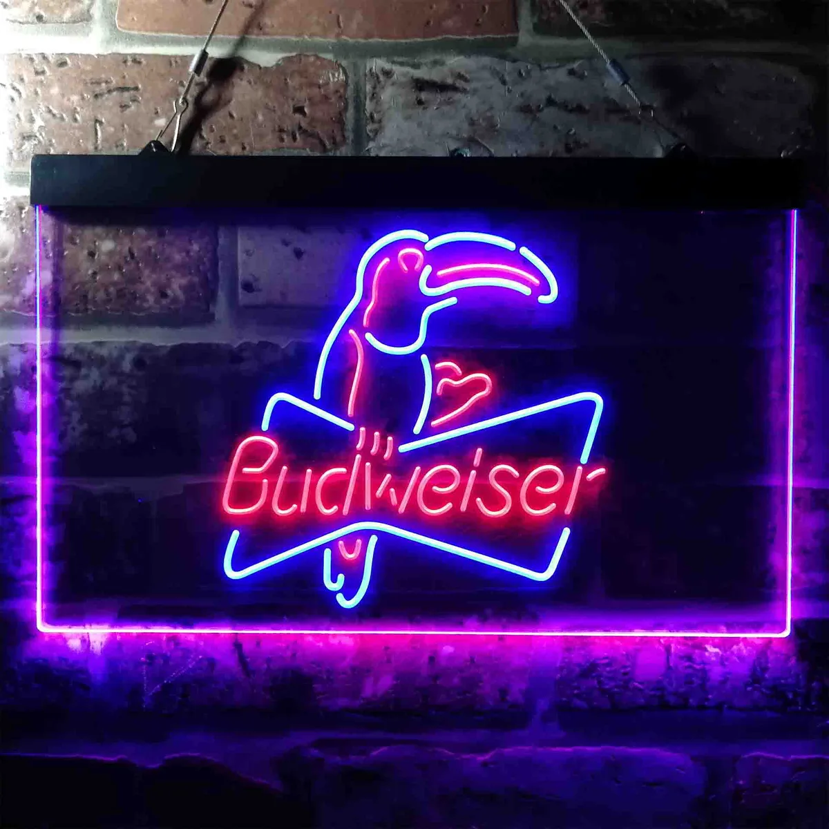 Budweiser Parrot Neon-Like LED Sign